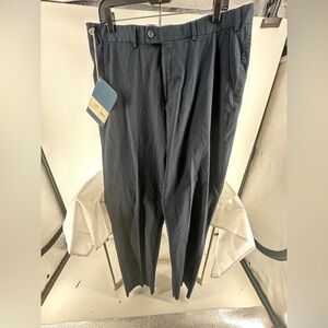 NWT  HITL Pian blue cotton blend trousers